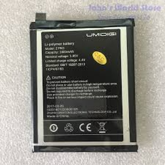 BATERIA DO UMI Z PRO 3800MAH  